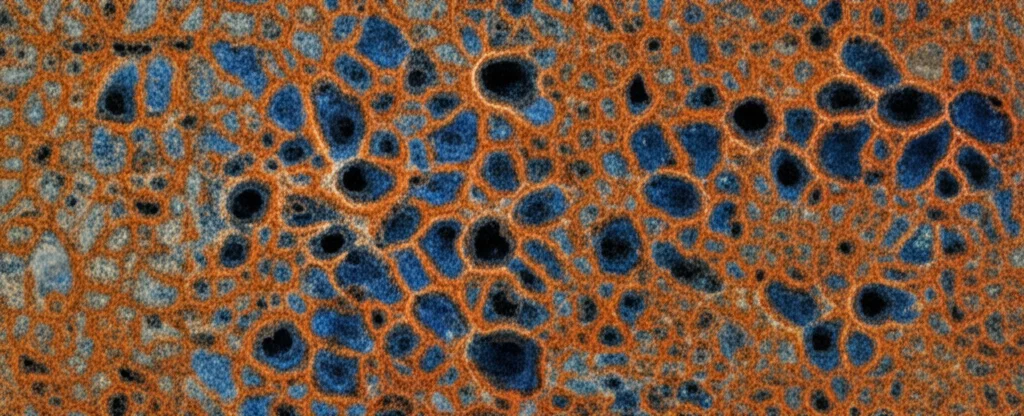 Primo piano macro fotorealistico di una superficie metallica corrosa di una superlega K452, mostrando dettagli intricati di ossidazione colorata (ossidi di cromo e titanio) e vaiolatura scura causati dall'esposizione a SO2 ad alta temperatura (900°C). Illuminazione controllata da laboratorio, alta definizione, obiettivo macro 100mm, messa a fuoco precisa sui crateri.