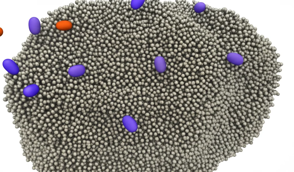 Illustrazione 3D fotorealistica e astratta della via di segnalazione STING->NF-kB all’interno di una cellula microgliale, con la proteina STING (verde brillante) sulla membrana del reticolo endoplasmatico che viene bloccata da una molecola di ACT001 (rossa), impedendo la fosforilazione a valle di p65 (viola) nel citoplasma. Sfondo scuro, profondità di campo ridotta.” /></p>
<h4>Rompere il Circolo Vizioso: La Conferma Finale</h4>
<p>A questo punto, il quadro era chiaro: ACT001 non agisce direttamente sulle Th17, ma spegne le microglia bloccando la via STING→NF-κB. Questo impedisce alle microglia di attivare le Th17 nel SNC, rompendo così il circolo vizioso microglia-Th17.</p>
<p>Per confermare questa dinamica, abbiamo fatto un ultimo esperimento <i>in vitro</i>, mettendo insieme microglia e cellule T in coltura (co-coltura).</p>
<ol>
<li>Abbiamo attivato le microglia con 2’3′-cGAMP (per accendere STING). Come previsto, diventavano pro-infiammatorie (più iNOS, meno CD206). Se aggiungevamo ACT001, questo effetto veniva bloccato.</li>
<li>Abbiamo messo queste microglia (attivate o no, trattate con ACT001 o no) insieme a cellule T CD4+ specifiche per l’antigene della mielina (da topi 2D2), in condizioni che favoriscono la trasformazione in Th17. Risultati:
<ul>
<li>Le microglia attivate (da 2’3′-cGAMP) aumentavano la percentuale di cellule T che diventavano Th17.</li>
<li>Se le microglia erano state pre-trattate con ACT001, questo effetto di potenziamento sulle Th17 veniva annullato.</li>
</ul>
</li>
<li>Abbiamo guardato anche l’effetto inverso: le Th17 attivano le microglia? Sì! Mettendo le Th17 insieme alle microglia, queste ultime aumentavano l’espressione di geni di attivazione (come <i>Ciita</i> e <i>Il1b</i>), soprattutto se erano state “preparate” da una stimolazione con 2’3′-cGAMP. Questo conferma l’esistenza del loop bidirezionale.</li>
</ol>
<p>Questi esperimenti di co-coltura hanno dimostrato magnificamente il concetto: le microglia attivano le Th17, le Th17 attivano le microglia, e ACT001, agendo sulle microglia tramite il blocco di STING→NF-κB, interrompe questo dialogo pericoloso.</p>
<h4>Conclusioni e Prospettive Future</h4>
<p>Quindi, cosa ci portiamo a casa da tutta questa ricerca? Abbiamo dimostrato che nel modello EAE della Sclerosi Multipla esiste un <b>circolo vizioso di attivazione reciproca tra microglia e cellule Th17</b> all’interno del sistema nervoso centrale. Questo loop è fondamentale per mantenere e amplificare l’infiammazione che danneggia la mielina. La chiave molecolare che tiene accese le microglia in questo loop sembra essere la via di segnalazione <b>STING→NF-κB</b>.</p>
<p>La scoperta più promettente è che il farmaco <b>ACT001</b>, già noto per altri usi, è in grado di <b>interrompere questo circolo vizioso</b> bloccando specificamente la via STING→NF-κB nelle microglia. Questo porta a una riduzione dell’attivazione microgliale e, di conseguenza, a una minore attivazione delle cellule Th17 patogene nel SNC, alleviando così i sintomi della malattia.</p>
<p>Certo, ci sono ancora aspetti da approfondire (ad esempio, capire meglio come varia l’espressione di alcuni marcatori microgliali durante l’attivazione o il ruolo esatto di MHC-II microgliale), ma questi risultati sono davvero incoraggianti. Forniscono una base scientifica solida per pensare ad ACT001 come a un potenziale <b>nuovo approccio terapeutico</b> per la Sclerosi Multipla e forse per altre malattie neuroinfiammatorie che condividono meccanismi simili. Spegnere l’interruttore STING nelle microglia potrebbe essere una strategia vincente per calmare la tempesta infiammatoria nel cervello. E questa, per me, è una speranza concreta!</p>
<p>Fonte: <a href=