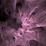 Visualizzazione astratta e fotorealistica di una varietà Riemanniana complessa con curvatura scalare positiva, dove alcune dimensioni sembrano dissolversi o compattificarsi su larga scala. Utilizzo di un obiettivo wide-angle 15mm per enfatizzare la scala, con effetti di luce che suggeriscono il 'vanishing' dimensionale, sharp focus sulle strutture rimanenti.