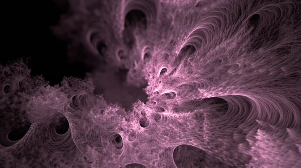 Visualizzazione astratta e fotorealistica di una varietà Riemanniana complessa con curvatura scalare positiva, dove alcune dimensioni sembrano dissolversi o compattificarsi su larga scala. Utilizzo di un obiettivo wide-angle 15mm per enfatizzare la scala, con effetti di luce che suggeriscono il 'vanishing' dimensionale, sharp focus sulle strutture rimanenti.