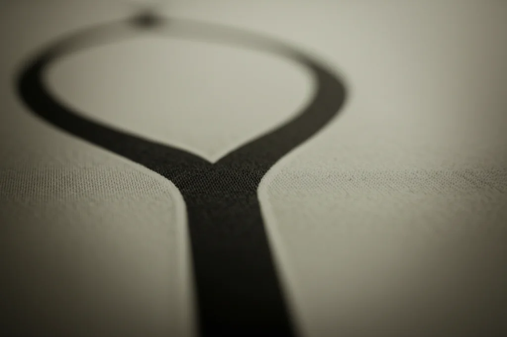 Un bivio stilizzato che si dirama nell'incertezza, simboleggiando la complessità del libero arbitrio e delle scelte umane, fotografia concettuale con profondità di campo ridotta per mettere a fuoco il bivio, luce soffusa e atmosferica, obiettivo prime 50mm.