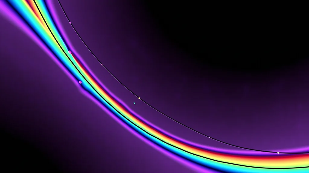 Grafico fotorealistico che mostra una curva frattale (RFC spline) e la previsione di una rete neurale (ANN) che la approssima e la estrapola oltre i dati conosciuti, su uno sfondo digitale pulito, alta definizione, obiettivo macro 100mm, precise focusing.