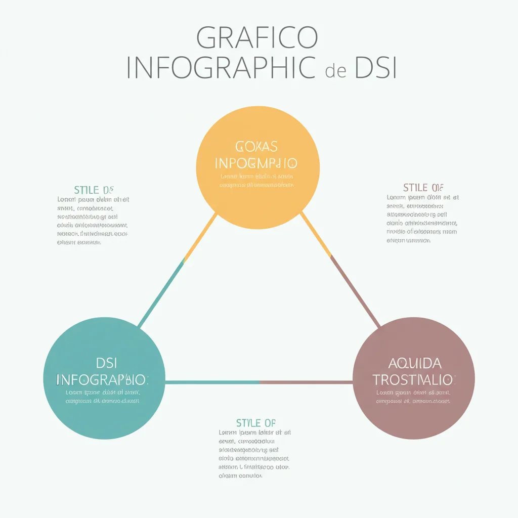 Grafico stilizzato che mostra una struttura a cinque fattori interconnessi, rappresentante le dimensioni della spiritualità del DSI. Colori tenui, design pulito e moderno. Infografica.
