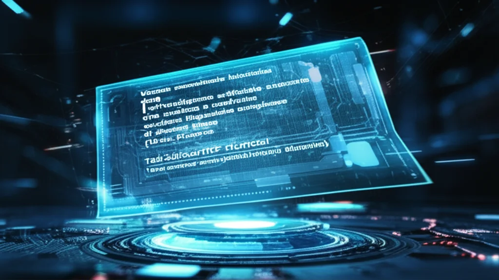 Visione concettuale futuristica di un'intelligenza artificiale avanzata che analizza e confronta strutture linguistiche complesse di diverse lingue a basse risorse (Urdu, Pashto, Sindhi) visualizzate come reti interconnesse su un'interfaccia olografica fluttuante in un ambiente high-tech. Telephoto zoom, 150mm, fast shutter speed per catturare dettagli luminosi e dinamici.