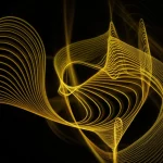 Un'immagine concettuale che rappresenta la complessità e l'eleganza delle disuguaglianze multilineari. Potrebbe essere una struttura frattale tridimensionale luminosa, con diverse "braccia" (le 'm' funzioni) che si interconnettono armoniosamente, simboleggiando i pesi e le condizioni della disuguaglianza. Obiettivo grandangolare 10-24mm, long exposure, sharp focus, su sfondo scuro per far risaltare la luce.