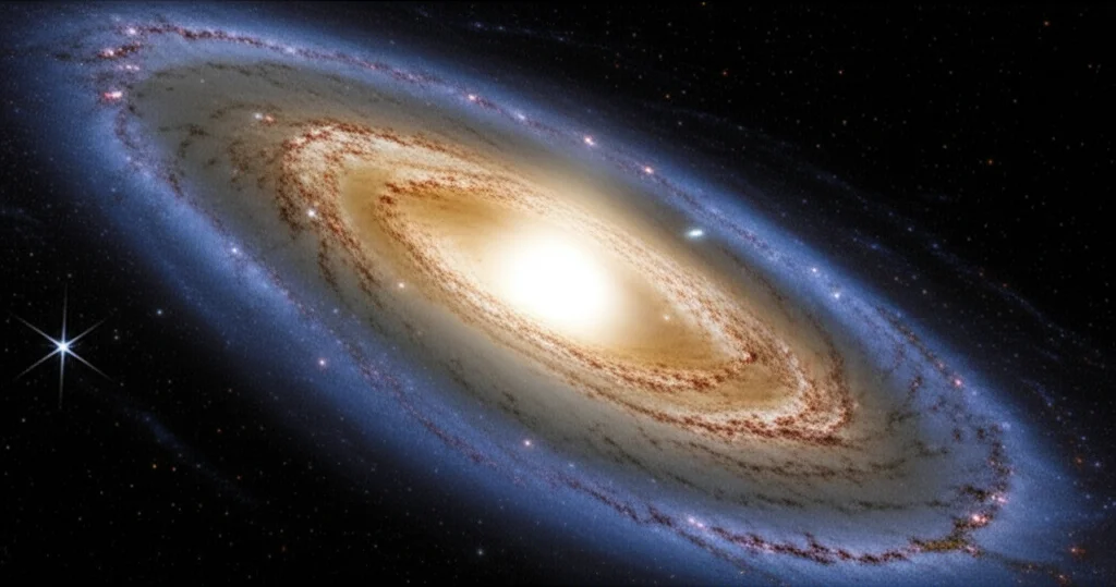 Visualizzazione astratta dello spaziotempo di Bonnor-Melvin con un forte campo magnetico e una costante cosmologica, che mostra la formazione di muri di dominio come confini netti e impenetrabili. Wide-angle, 10-24mm, long exposure times per enfatizzare la curvatura e le strutture, sharp focus.