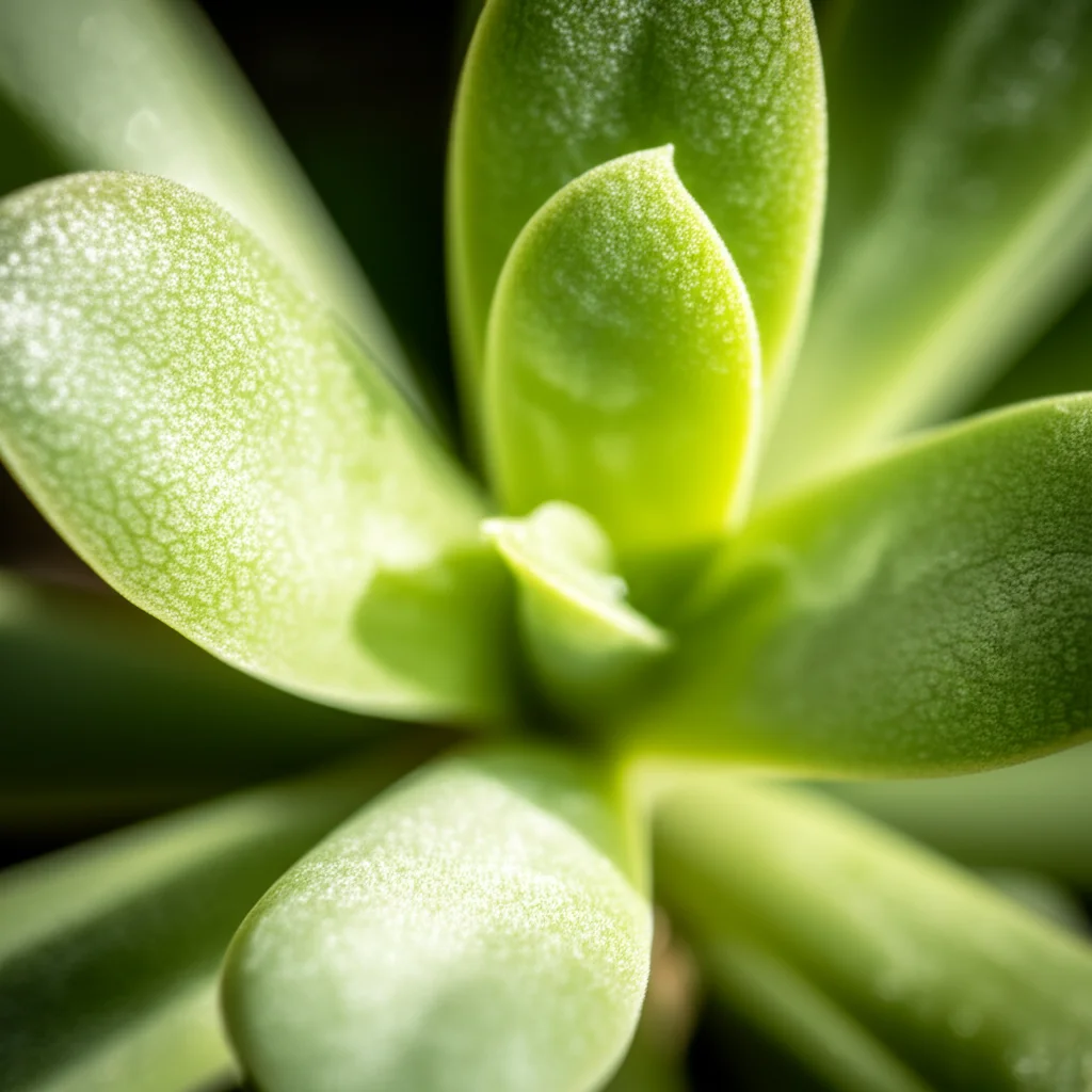 Lenti macro, 90 mm, dettagli elevati, messa a fuoco precisa, illuminazione controllata, primo piano di diverse foglie di piante dal corridoio hexi, in Cina, che mostrano diverse trame e adattamenti all'aridità; Alcune foglie sembrano leggermente appassite, altre più succulente, tutte sotto la luce aspra e brillante tipica di un ambiente arido.