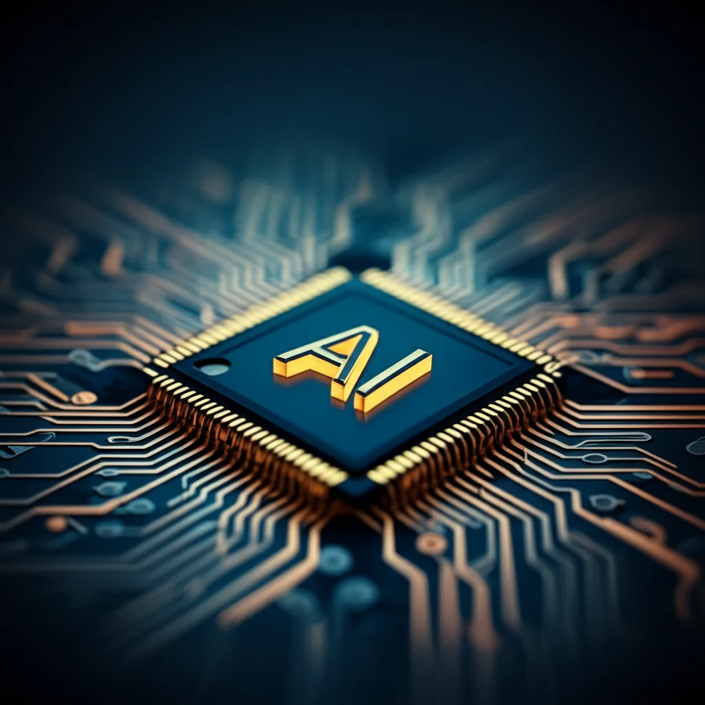 Una bilancia della giustizia stilizzata, realizzata in metallo lucido e vetro, con da un lato un cervello umano luminoso e dall'altro un chip AI complesso rappresentante i dati, macro lens, 90mm, high detail, precise focusing, illuminazione drammatica che enfatizza il delicato equilibrio tra etica, trasparenza e tecnologia nelle decisioni HR.