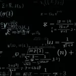 Abstract representation of fractional calculus and diffusion processes, showing complex mathematical symbols and spreading particles, high detail, precise focusing.