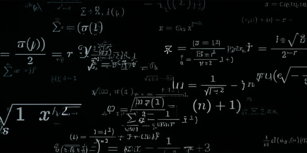 Abstract representation of fractional calculus and diffusion processes, showing complex mathematical symbols and spreading particles, high detail, precise focusing.