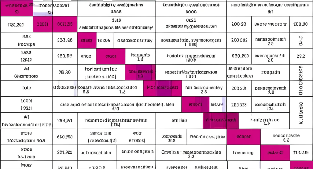 A screen displaying a confusion matrix analyzing AI dance recognition results, macro lens, 60mm, high detail, precise focusing.