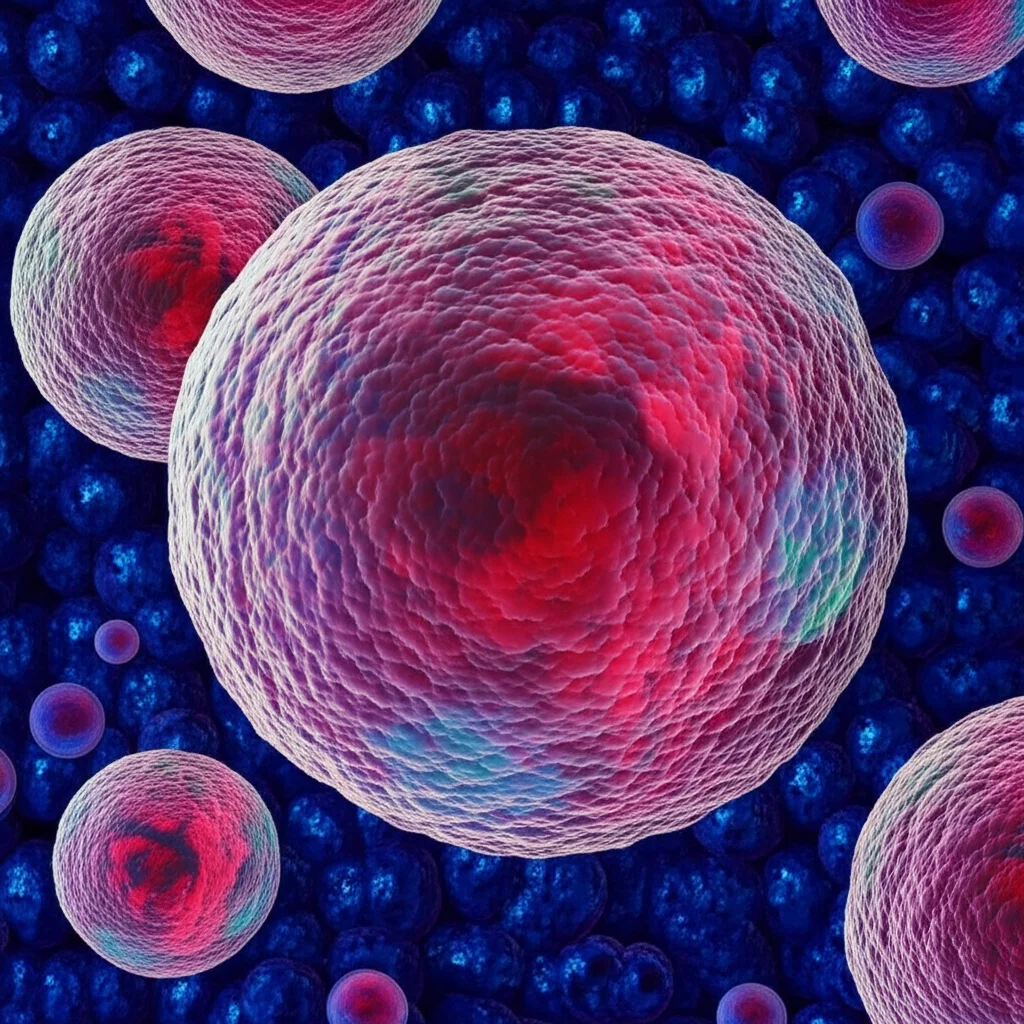 Objects: Diagram illustrating the NF-κB pathway and NOS2 enzyme within an astrocyte, macro lens, high detail, controlled lighting, showing inhibition by spermidine.